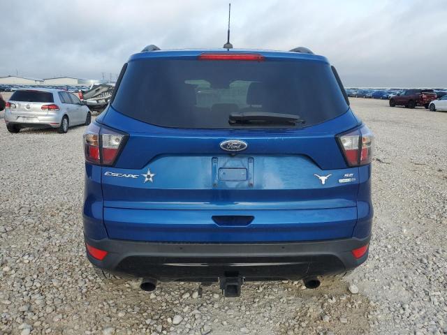 1FMCU9G90HUE33456 - 2017 FORD ESCAPE SE BLUE photo 6