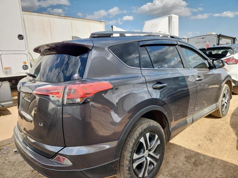 2T3ZFREV5JW449119 - 2018 TOYOTA RAV4 LE GRAY photo 3