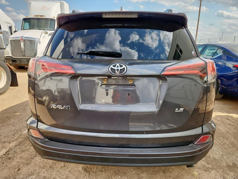 2T3ZFREV5JW449119 - 2018 TOYOTA RAV4 LE GRAY photo 6