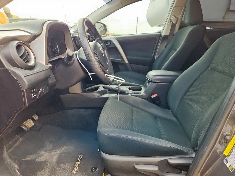 2T3ZFREV5JW449119 - 2018 TOYOTA RAV4 LE GRAY photo 7