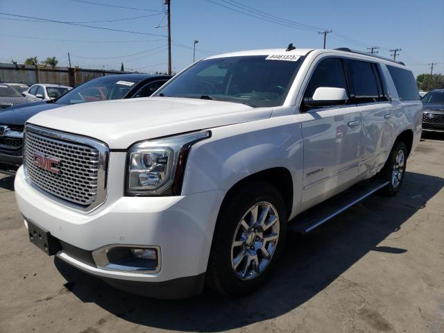 1GKS2JKJ7FR135614 - 2015 GMC YUKON XL DENALI WHITE photo 1