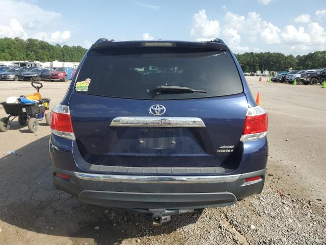 5TDBK3EH9CS170393 - 2012 TOYOTA HIGHLANDER BASE Синій фото 6