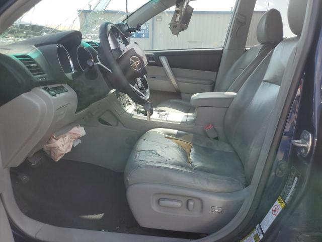5TDBK3EH9CS170393 - 2012 TOYOTA HIGHLANDER BASE Синій фото 7