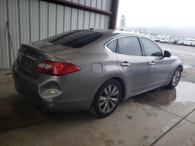 JN1BY1AP6BM323471 - 2011 INFINITI M37 SILVER photo 3