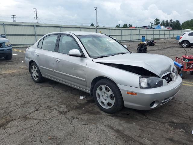 KMHDN45D62U430290 - 2002 HYUNDAI ELANTRA GLS SILVER photo 4