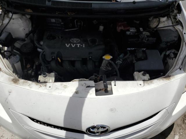 JTDBT923471119833 - 2007 TOYOTA YARIS WHITE photo 11