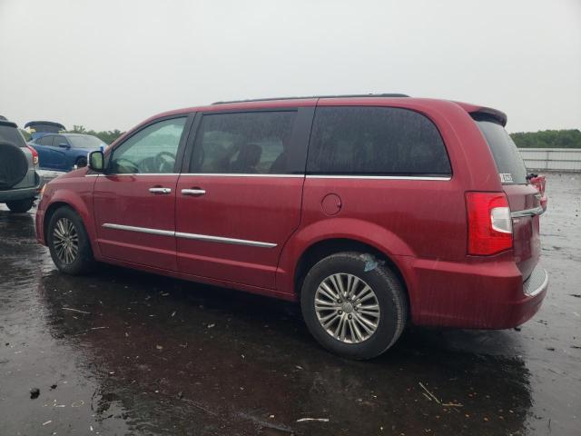 2C4RC1CG3GR303707 - 2016 CHRYSLER TOWN & COU TOURING L RED photo 2