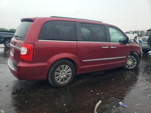 2C4RC1CG3GR303707 - 2016 CHRYSLER TOWN & COU TOURING L RED photo 3