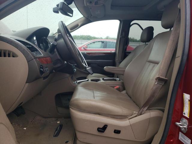 2C4RC1CG3GR303707 - 2016 CHRYSLER TOWN & COU TOURING L RED photo 7