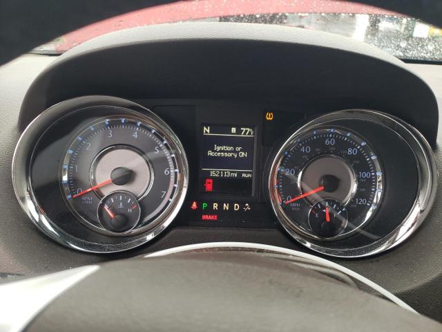 2C4RC1CG3GR303707 - 2016 CHRYSLER TOWN & COU TOURING L RED photo 9