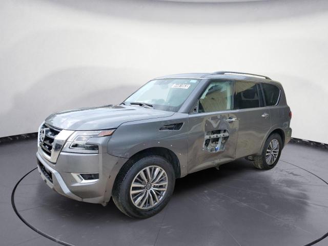 JN8AY2BC7N9162036 - 2022 NISSAN ARMADA SL GRAY photo 1