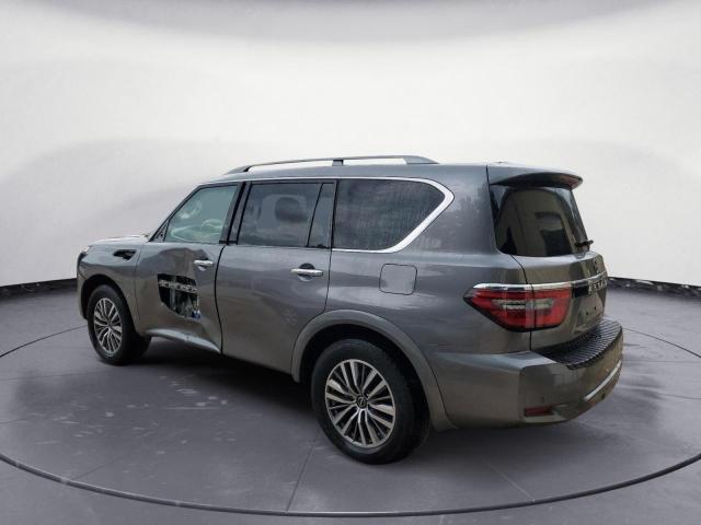 JN8AY2BC7N9162036 - 2022 NISSAN ARMADA SL GRAY photo 2