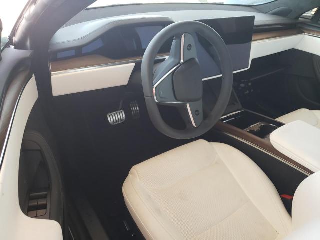 5YJSA1E54NF469262 - 2022 TESLA MODEL S შავი ფოტო 8