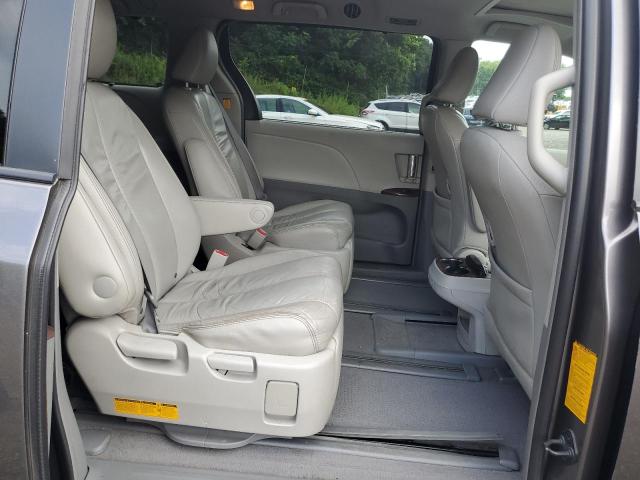 5TDDK3DC7BS011935 - 2011 TOYOTA SIENNA XLE გრაფიტი ფოტო 11