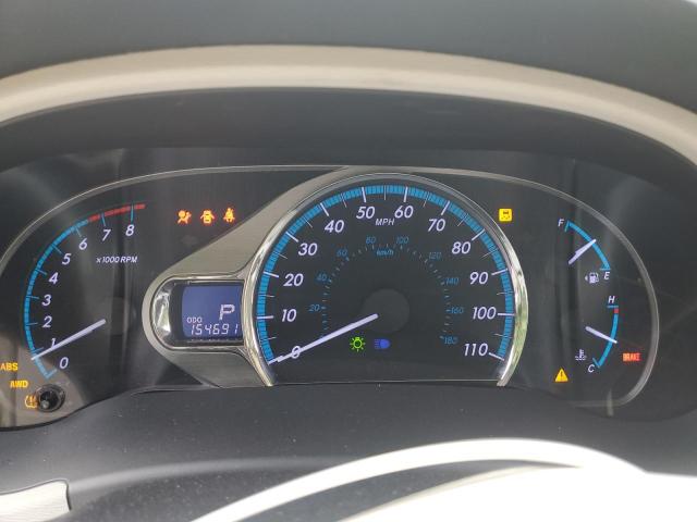 5TDDK3DC7BS011935 - 2011 TOYOTA SIENNA XLE გრაფიტი ფოტო 9