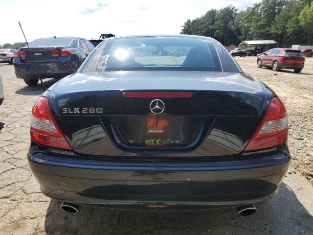 WDBWK54F57F162941 - 2007 MERCEDES-BENZ SLK 280 BLACK photo 6