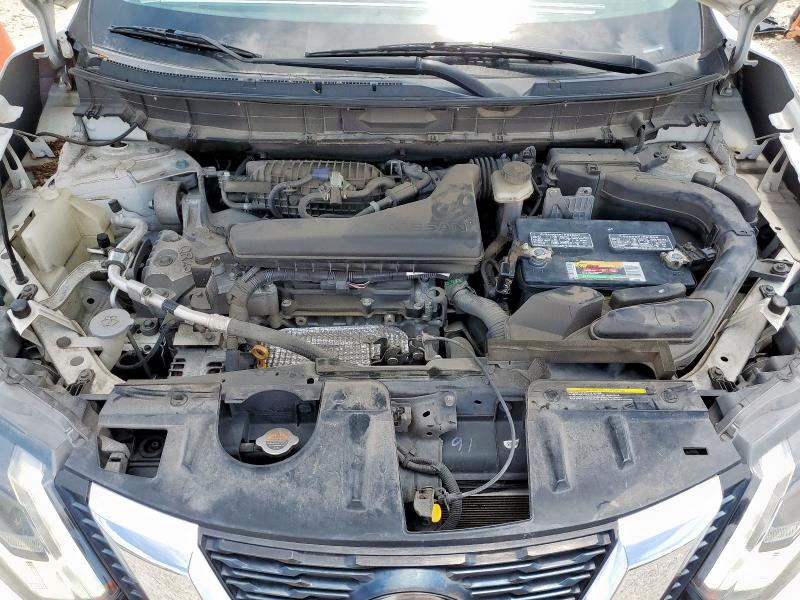 5N1AT2MTXKC842465 - 2019 NISSAN ROGUE S WHITE photo 12