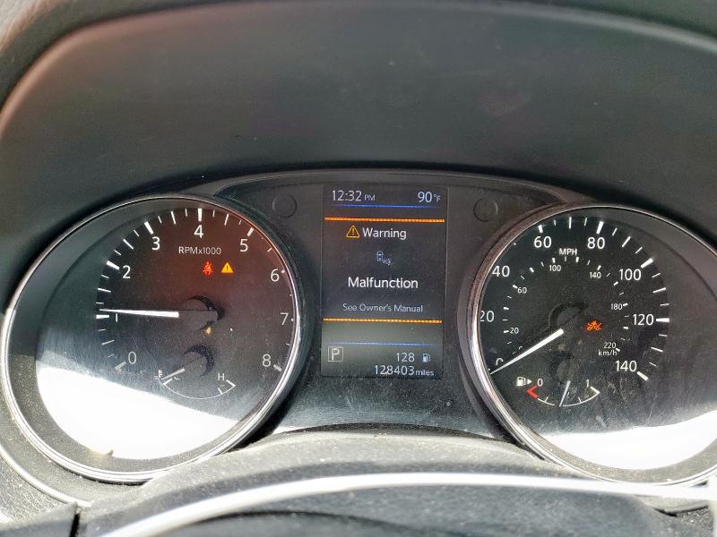 5N1AT2MTXKC842465 - 2019 NISSAN ROGUE S WHITE photo 9