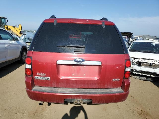 1FMEU73E48UB15789 - 2008 FORD EXPLORER XLT RED photo 6