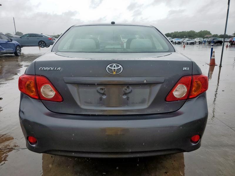 JTDBL40E99J046856 - 2009 TOYOTA COROLLA BASE ნაცრისფერი ფოტო 6