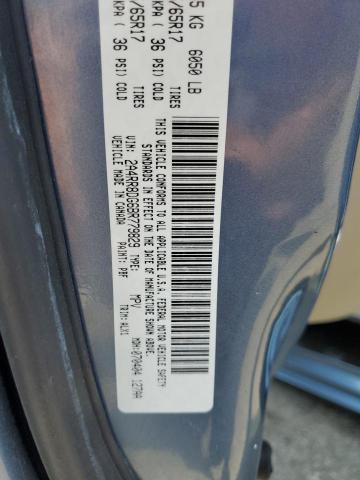 2A4RR8DG6BR779829 - 2011 CHRYSLER TOWN & COU TOURING L BLUE photo 13