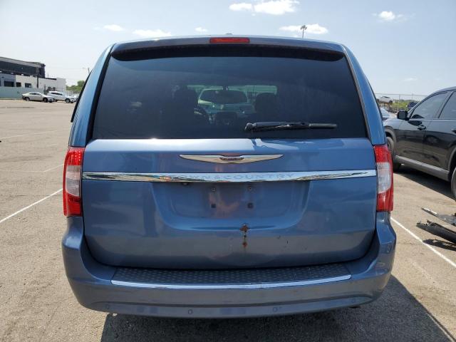 2A4RR8DG6BR779829 - 2011 CHRYSLER TOWN & COU TOURING L BLUE photo 6