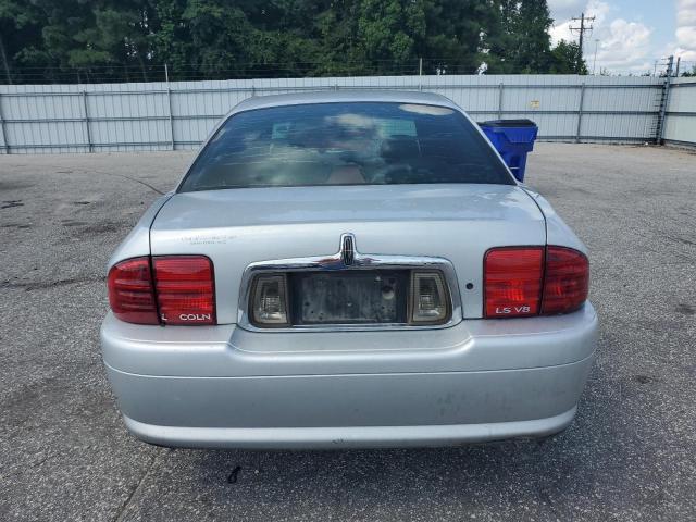 1LNHM87AX1Y736723 - 2001 LINCOLN LS Сріблястий фото 6