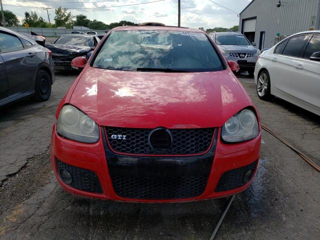 WVWGV71K77W129305 - 2007 VOLKSWAGEN NEW GTI RED photo 5