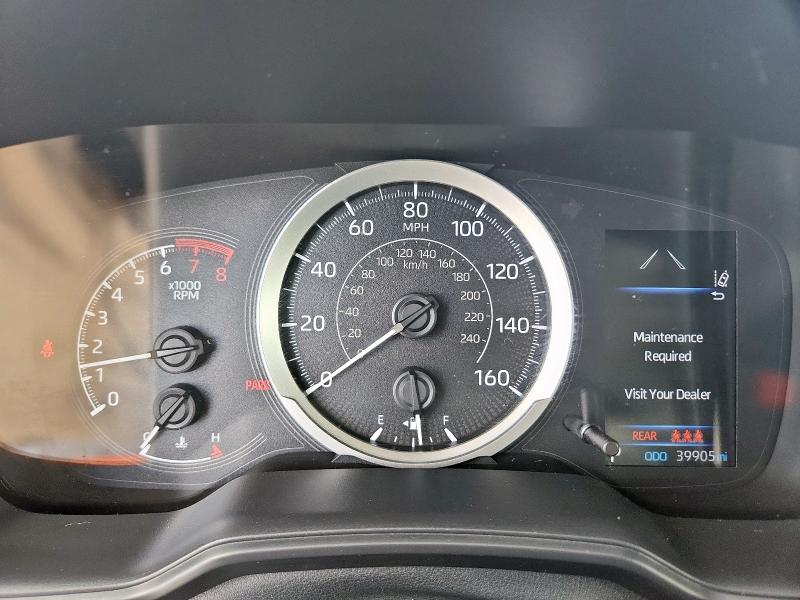 JTDEPRAE7LJ069959 - 2020 TOYOTA COROLLA LE WHITE photo 9