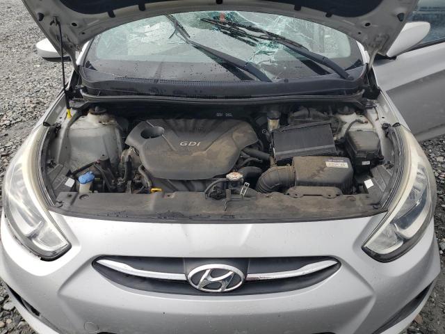 KMHCT4AE2FU903771 - 2015 HYUNDAI ACCENT GLS SILVER photo 11