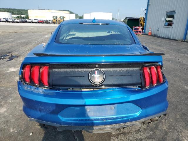 1FA6P8TD7L5169772 - 2020 FORD MUSTANG BLUE photo 6