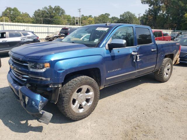 3GCUKSEJ0HG124348 - 2017 CHEVROLET SILVERADO K1500 LTZ BLUE photo 1