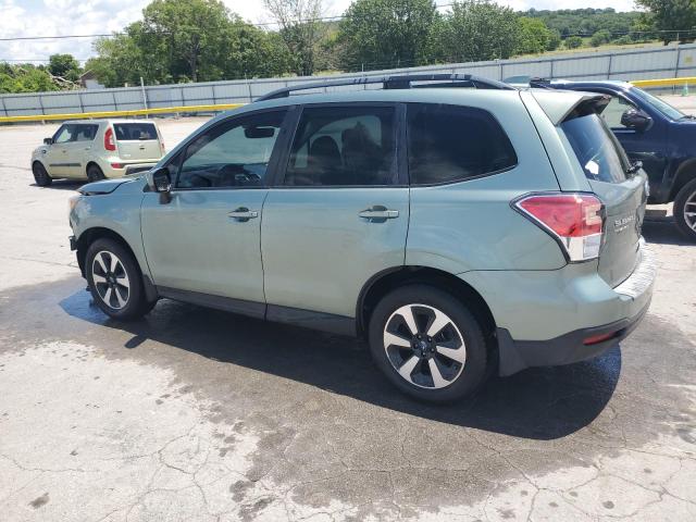 JF2SJAGC2JH475407 - 2018 SUBARU FORESTER 2.5I PREMIUM Зелений фото 2