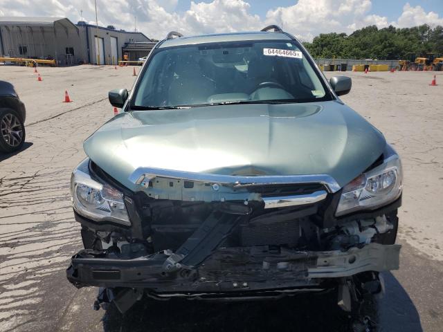 JF2SJAGC2JH475407 - 2018 SUBARU FORESTER 2.5I PREMIUM Зелений фото 5