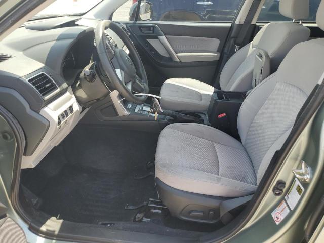 JF2SJAGC2JH475407 - 2018 SUBARU FORESTER 2.5I PREMIUM Зелений фото 7
