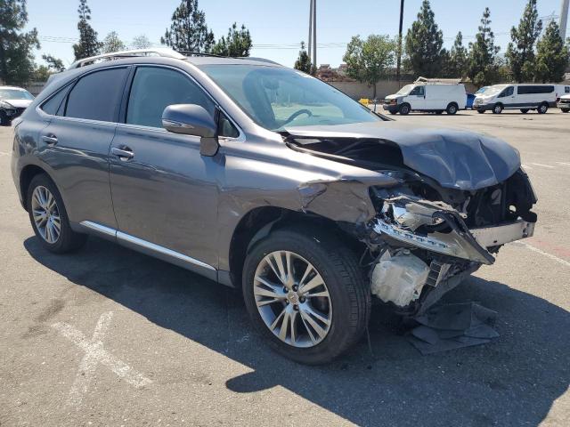 2T2ZK1BA8DC096559 - 2013 LEXUS RX 350 GRAY photo 4