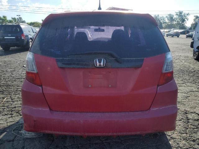 JHMGE8G43AC038361 - 2010 HONDA FIT SPORT RED photo 6