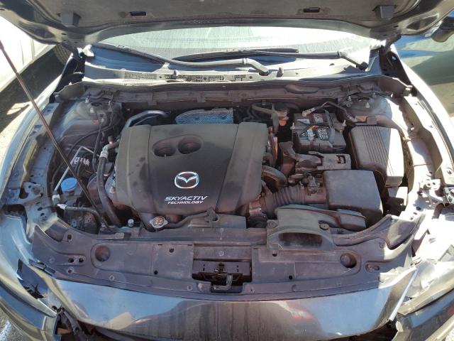 JM1GJ1W56F1180902 - 2015 MAZDA 6 GRAND TOURING GRAY photo 11