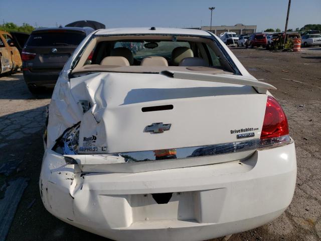 2G1WT57K291116199 - 2009 CHEVROLET IMPALA 1LT WHITE photo 6