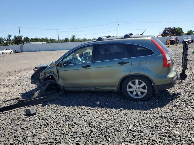 JHLRE48508C039636 - 2008 HONDA CR-V EX GREEN photo 2