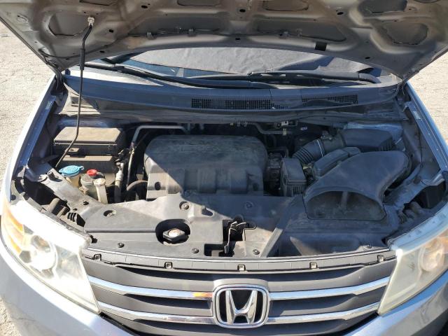 5FNRL5H44DB075651 - 2013 HONDA ODYSSEY EX BLUE photo 12
