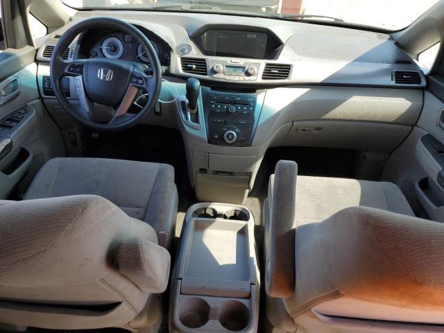 5FNRL5H44DB075651 - 2013 HONDA ODYSSEY EX BLUE photo 8