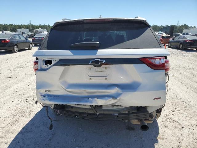 1GNERJKX0JJ278282 - 2018 CHEVROLET TRAVERSE RS SILVER photo 6