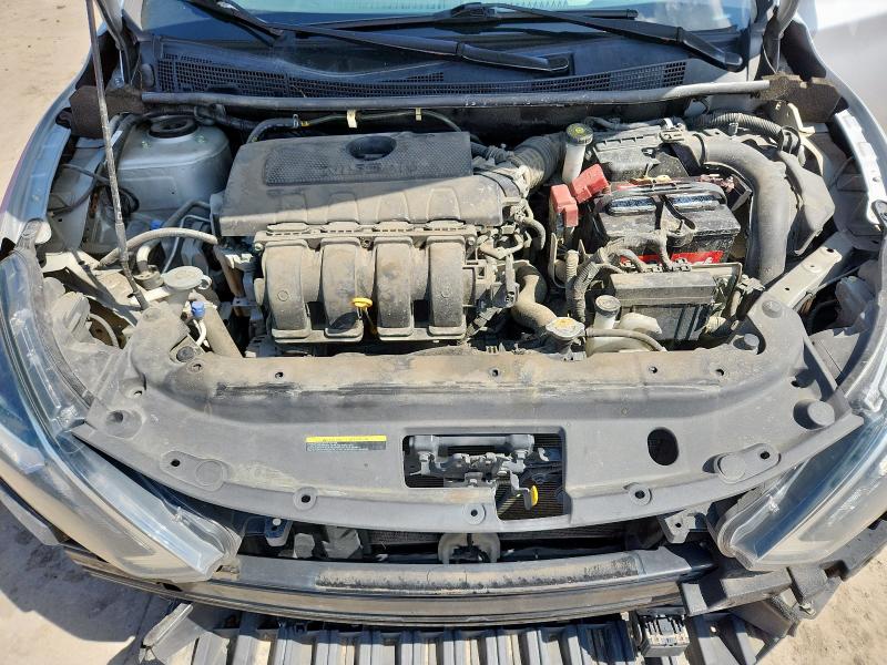 3N1AB7AP6KY250907 - 2019 NISSAN SENTRA S 银色 照片 11