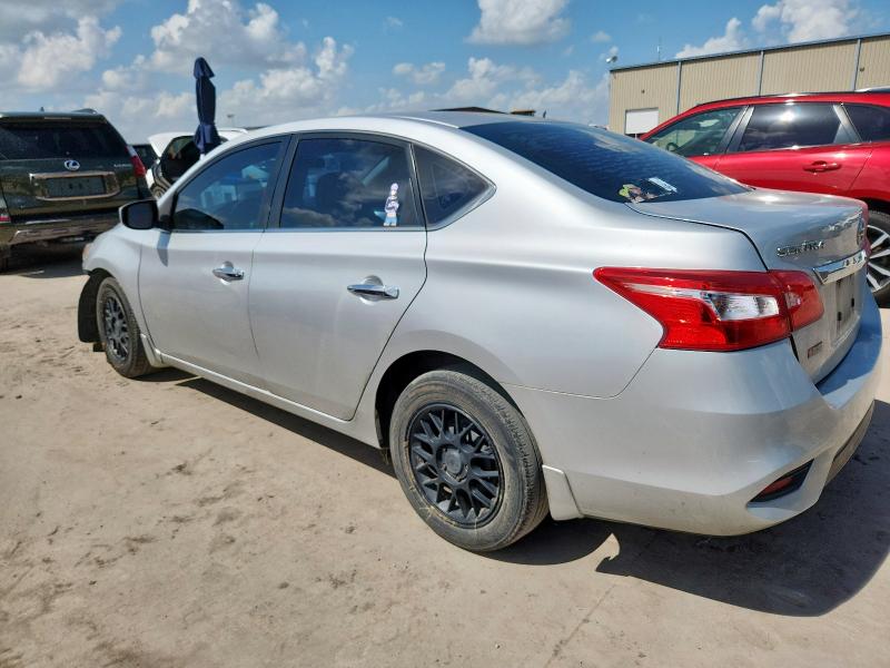 3N1AB7AP6KY250907 - 2019 NISSAN SENTRA S 银色 照片 2