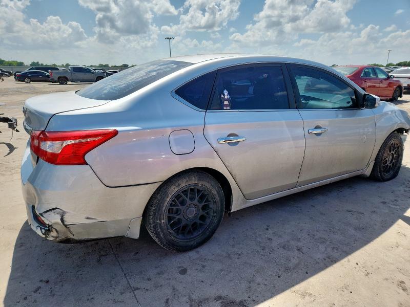 3N1AB7AP6KY250907 - 2019 NISSAN SENTRA S 银色 照片 3