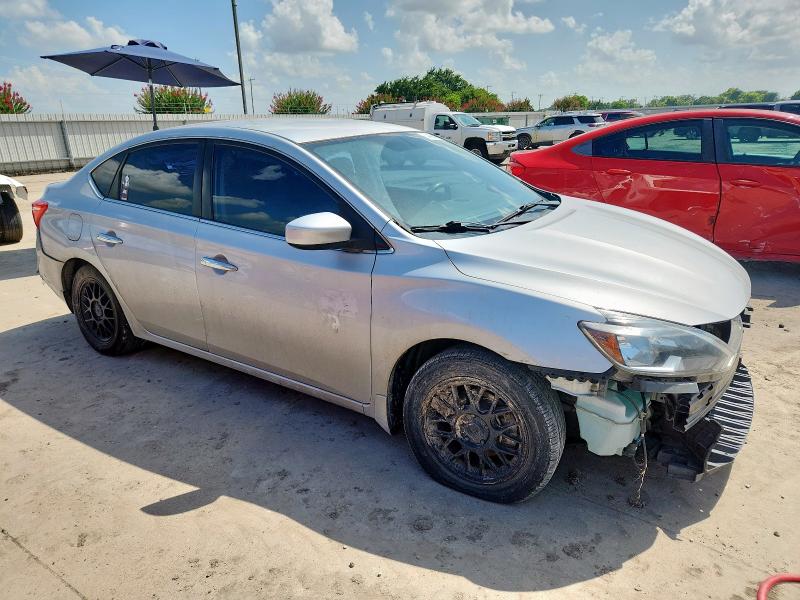 3N1AB7AP6KY250907 - 2019 NISSAN SENTRA S 银色 照片 4