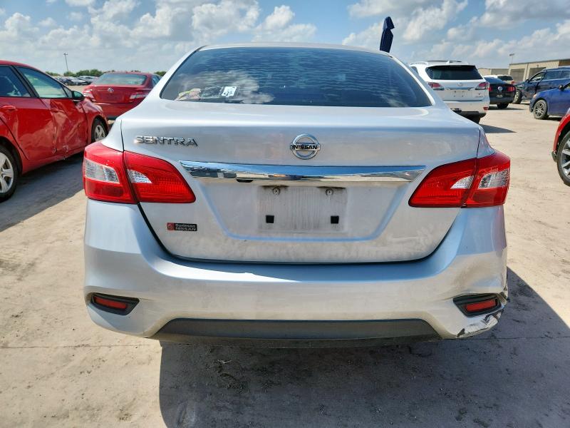 3N1AB7AP6KY250907 - 2019 NISSAN SENTRA S 银色 照片 6