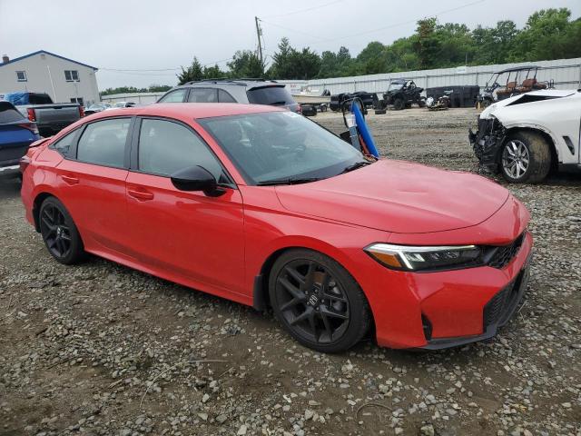 2HGFE2F51SH526342 - 2025 HONDA CIVIC SPORT წითელი ფოტო 4