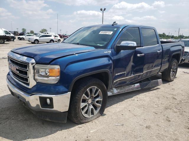 3GTU2VEC8FG523430 - 2015 GMC SIERRA K1500 SLT BLUE photo 1